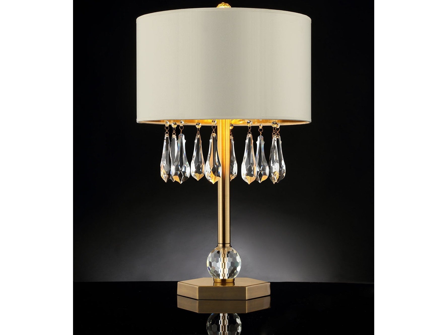 Ivy Gold/Ivory Table Lamp