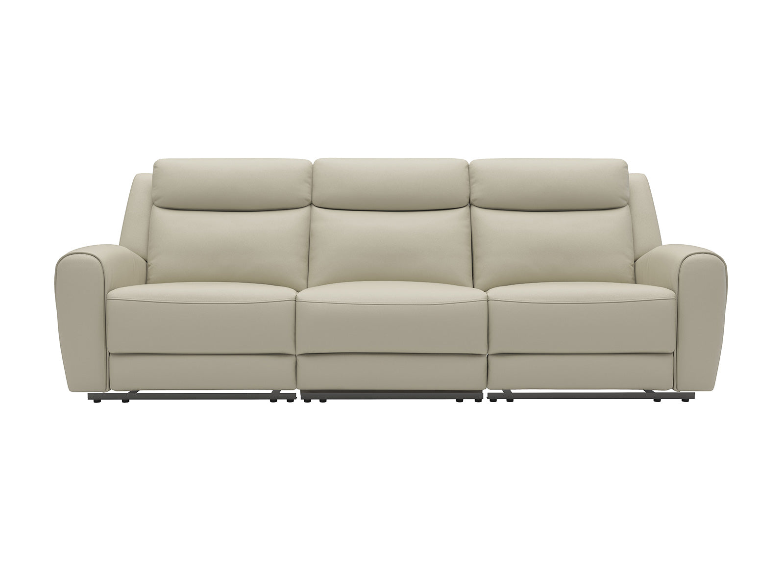 Jacobus Beige Leather Sofa & Loveseat