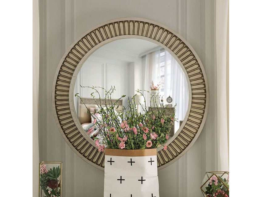 Jakarta Antique White Mirror