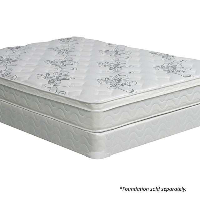 Jalen White 9" Euro Top California King Mattress
