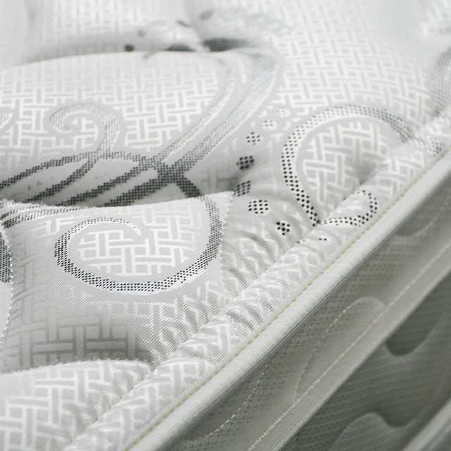 Jalen White 9" Euro Top Eastern King Mattress