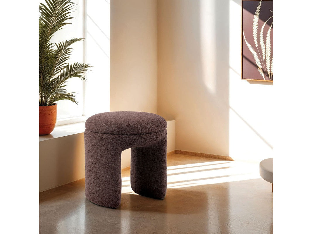 Janetta Brown Stool