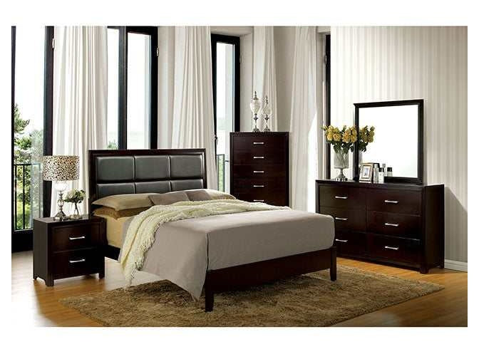 Janine Espresso California King Bed
