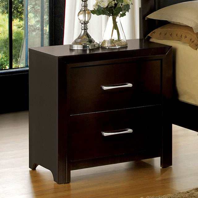 Janine Espresso Nightstand