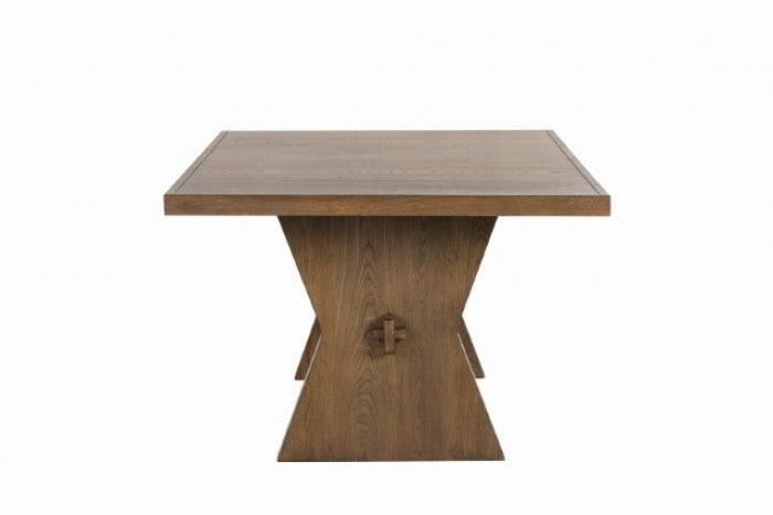 Johannes Rustic Oak Dining Table