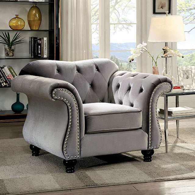Jolanda Gray Chair
