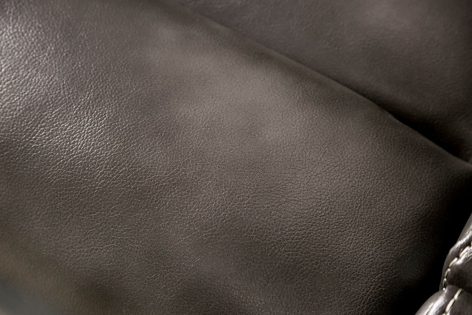 Josias Dark Gray Leatherette Sofa & Loveseat