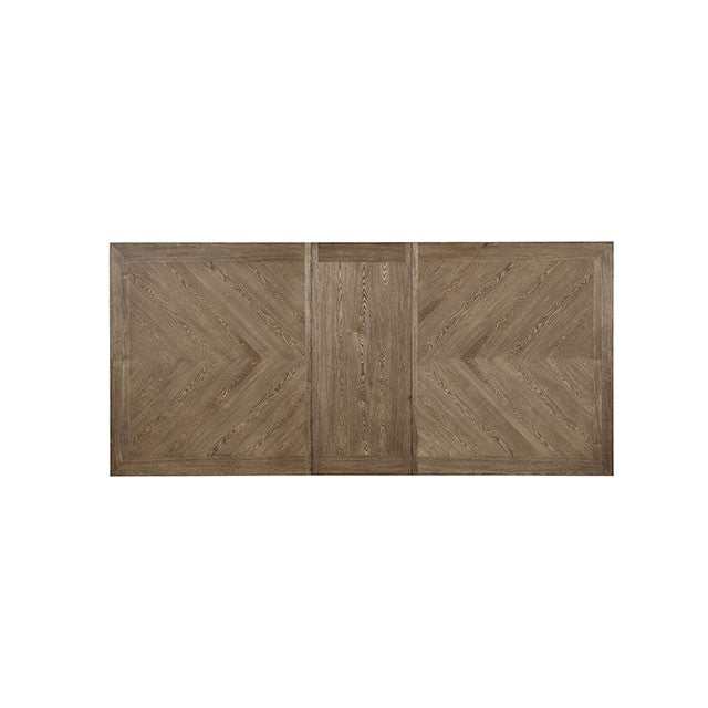 Julia Light Oak/Beige Dining Table