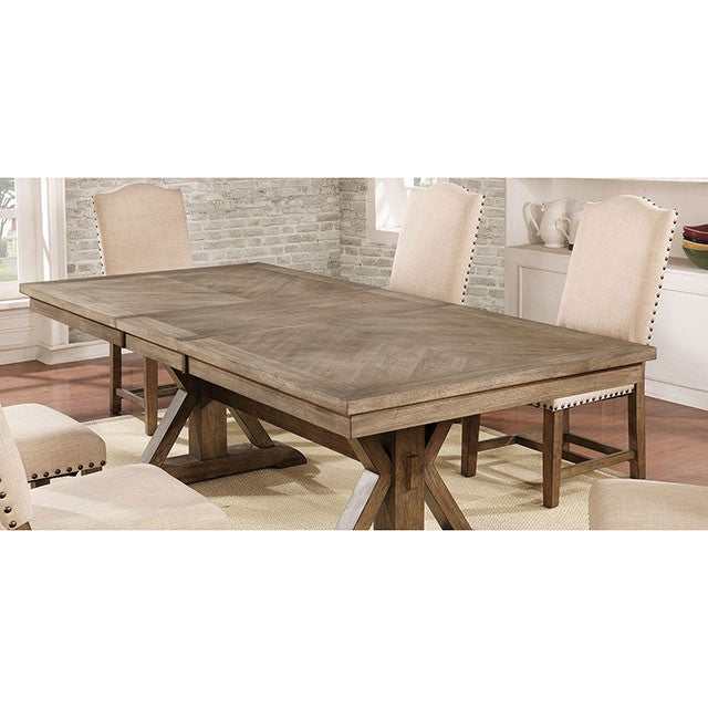 Julia Light Oak/Beige Dining Table