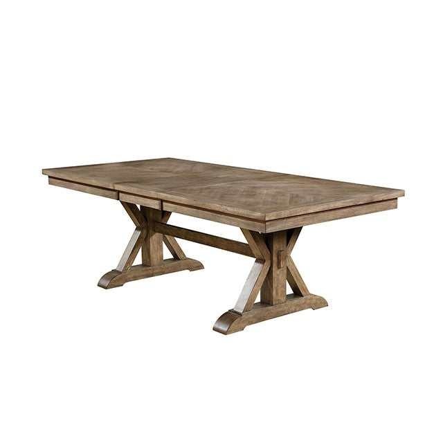 Julia Light Oak/Beige Dining Table