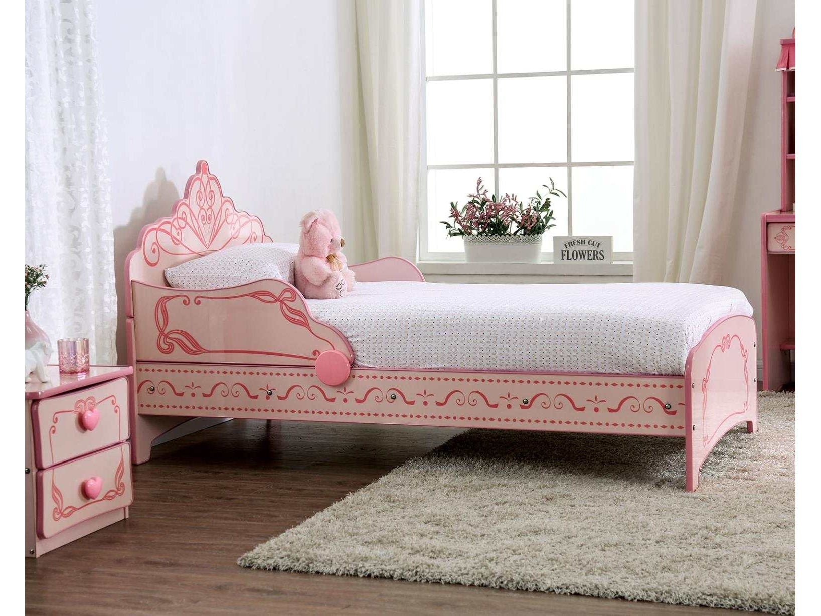 Julianna Pink Twin Bed