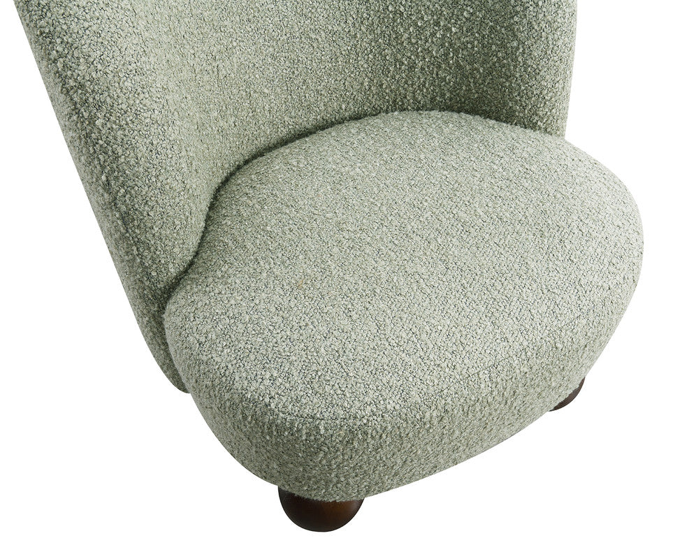 Karey Green Accent Chair