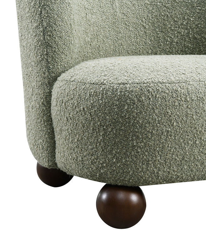Karey Green Accent Chair