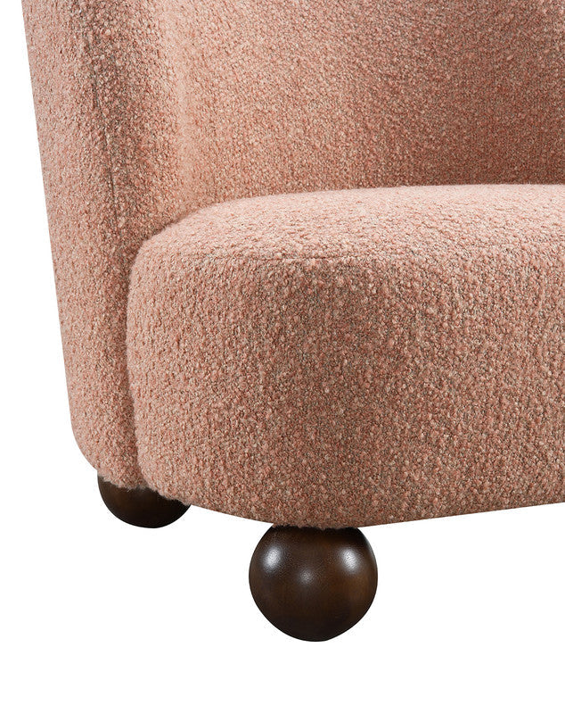 Karey Pink Accent Chair