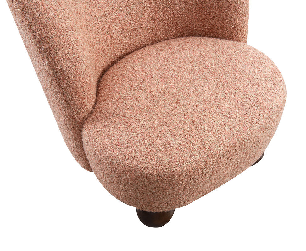 Karey Pink Accent Chair