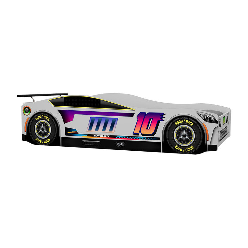 Karsten White Car Bed
