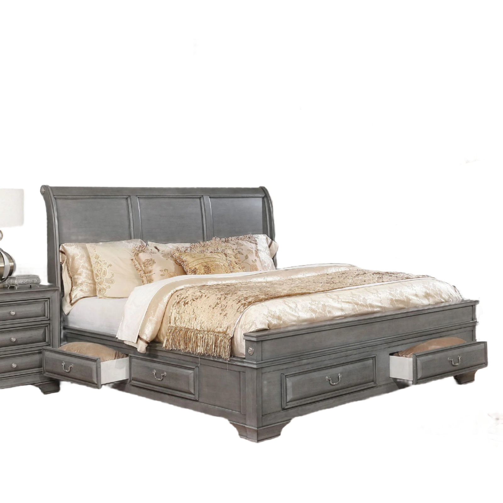 Katherine Gray 5 Pc. Queen Bedroom Set w/ 2NS