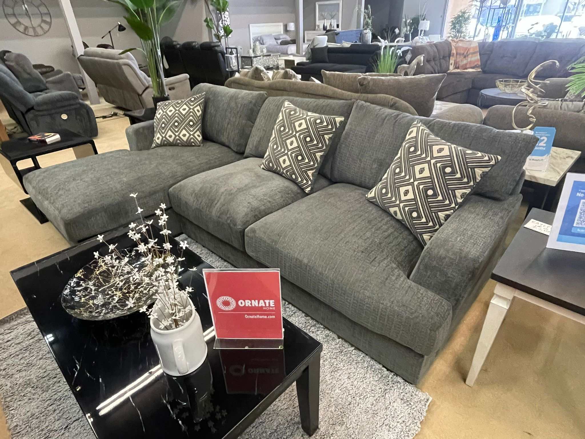 Kaylee Gray LAF Sectional Sofa (2pc)