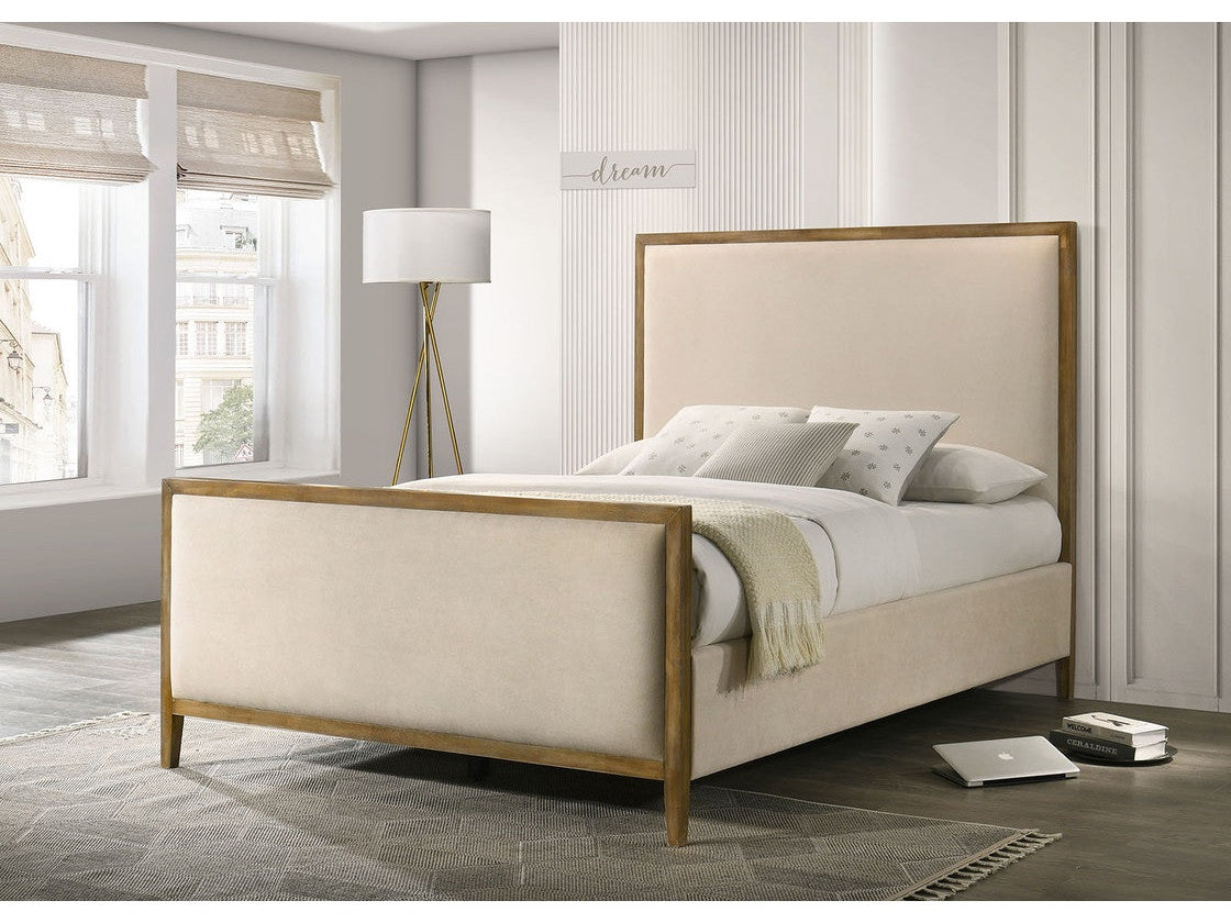 Key Natural Oak E.King Bed