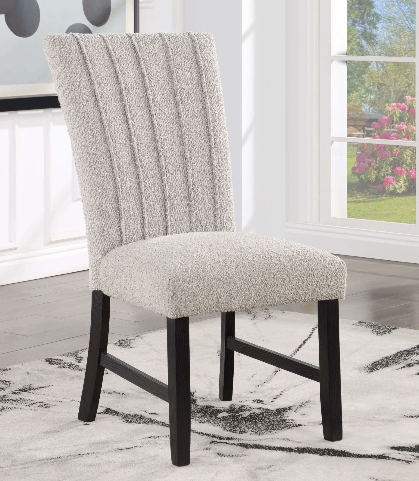 Kian Gray/Black 7 Pc. Dining Room Set