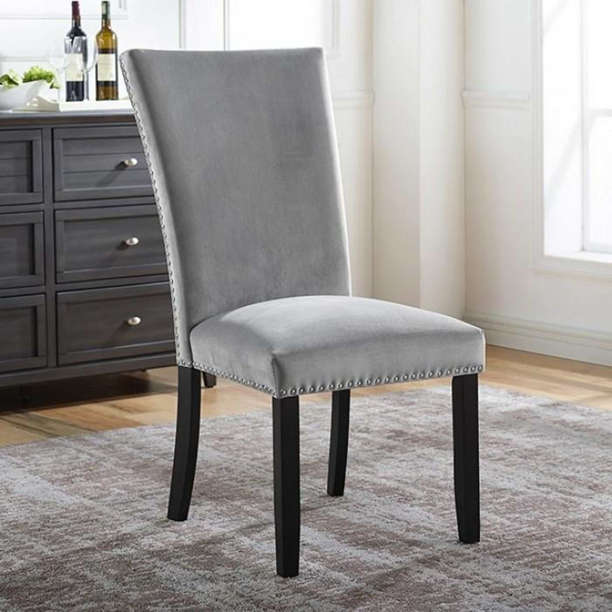 Kian White/Black 7pc Dining Room Set
