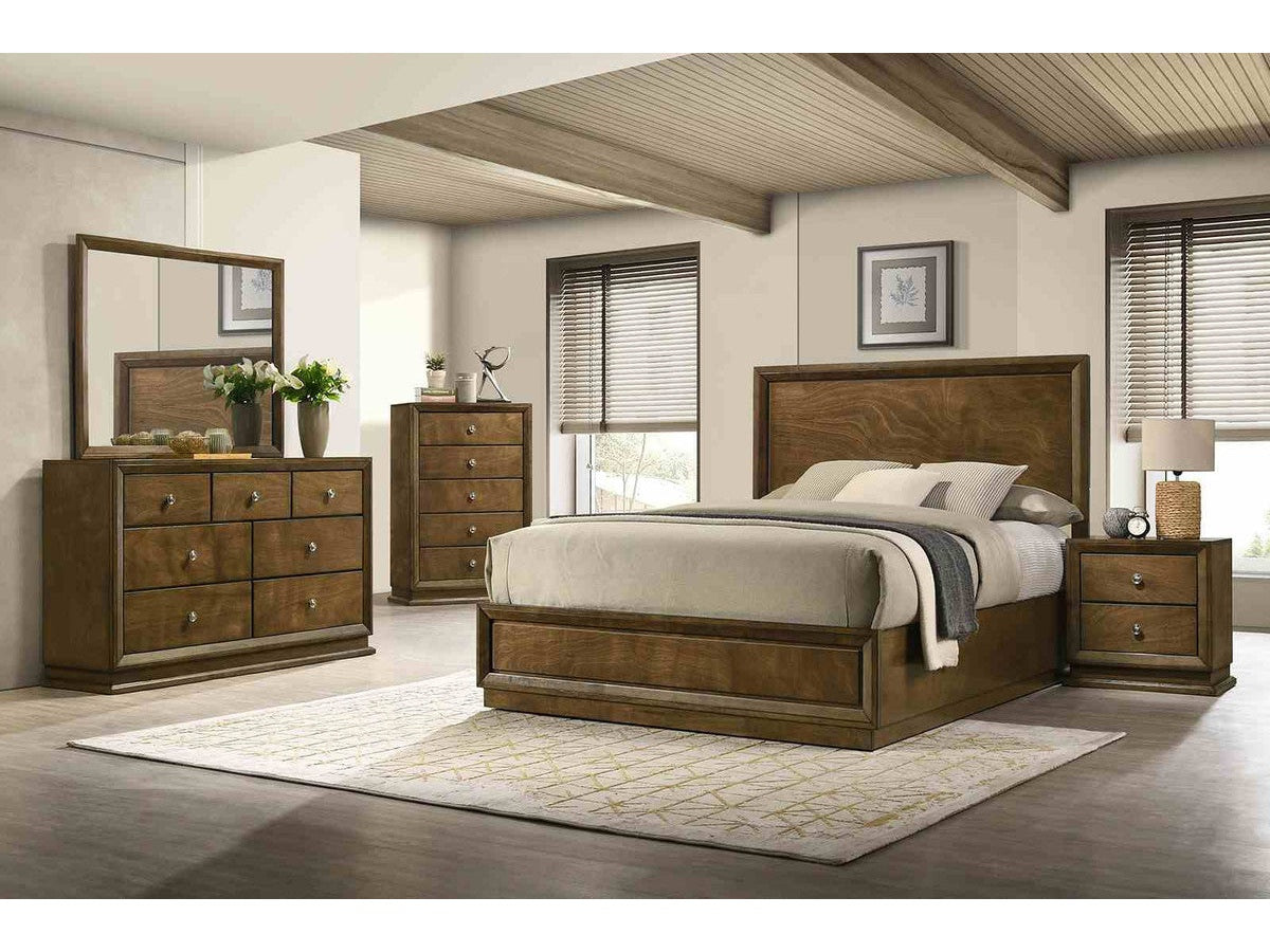Kirkham Walnut 4 Pc. Twin Bedroom Set