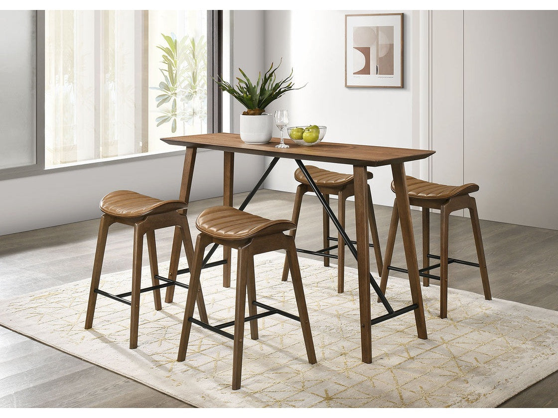 Klamath Walnut Counter Ht. Chair (Set of 2)