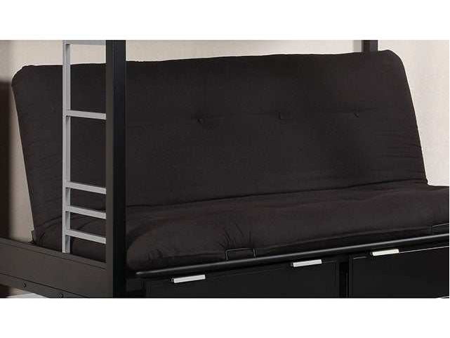 Knox Black 6" Black Futon Mattress