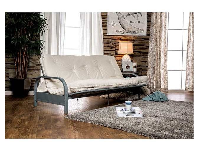Knox White 8" White Futon Mattress