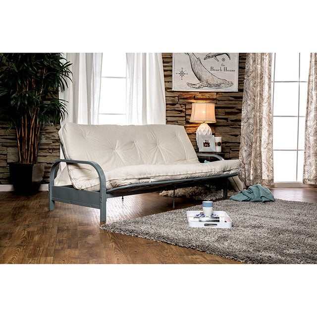 Knox White 8" White Futon Mattress w/ Innerspring