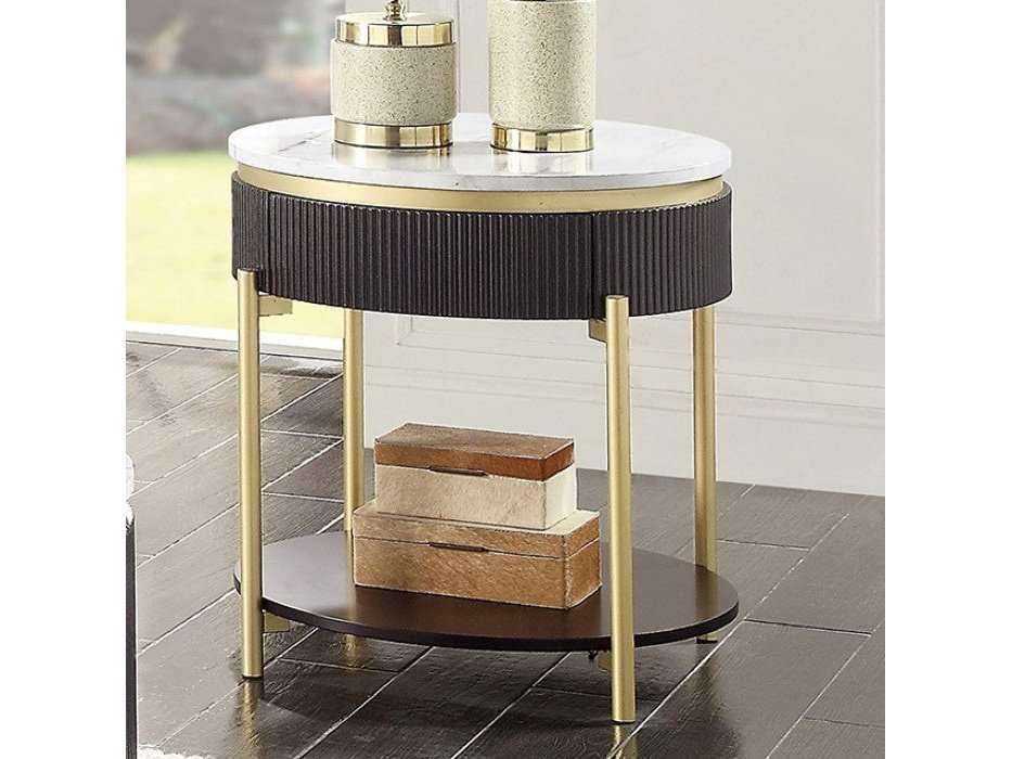 Koblenz Dark Walnut End Table