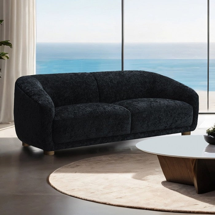 Kolvere Black Upholstery Set Living Room Set