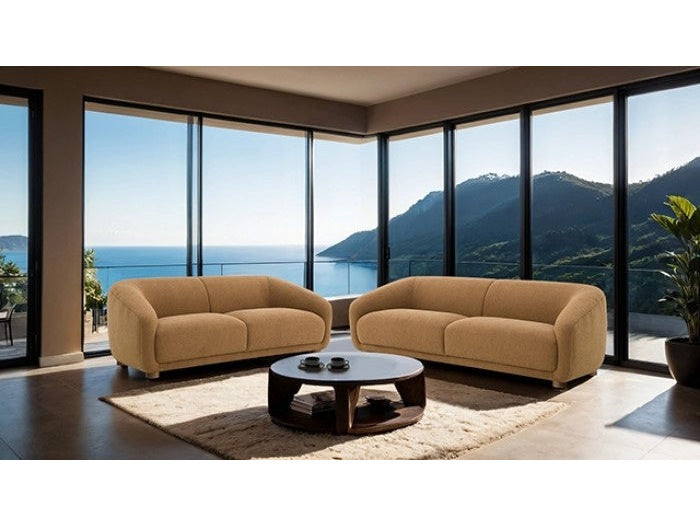 Kolvere Brown Upholstery Living Room Set
