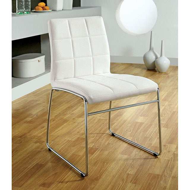 Kona Chrome Round Dining Table