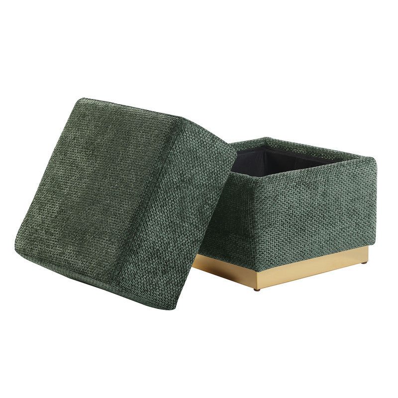 Krysten Green Storage Stool