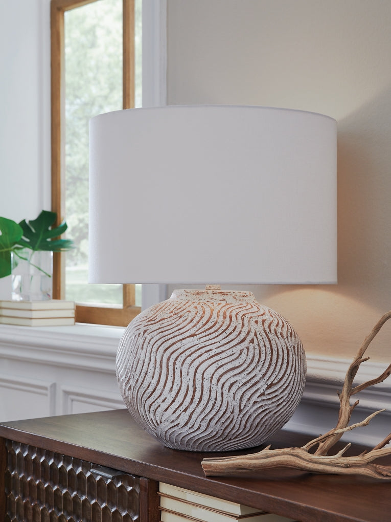 Vien Terracotta Table Lamp