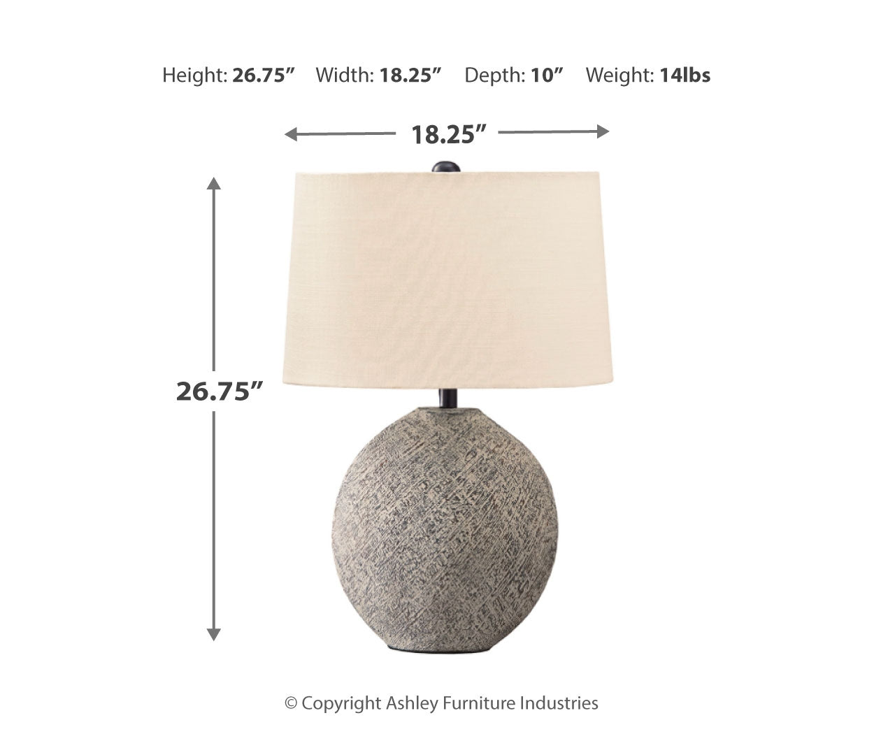 Harif Paper Table Lamp (1/CN)