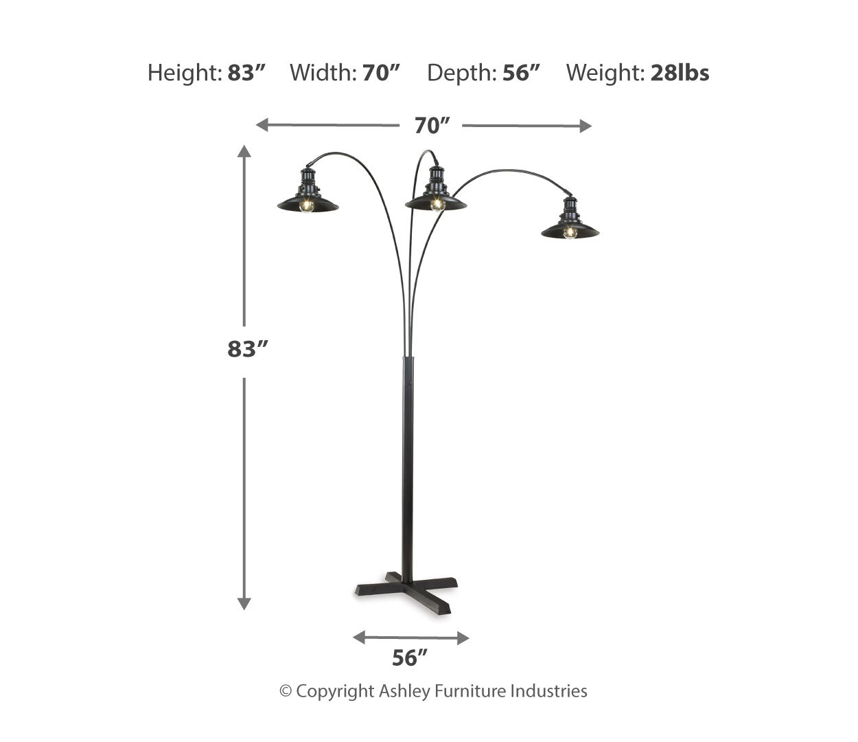 Sheriel Metal Arc Lamp (1/CN)