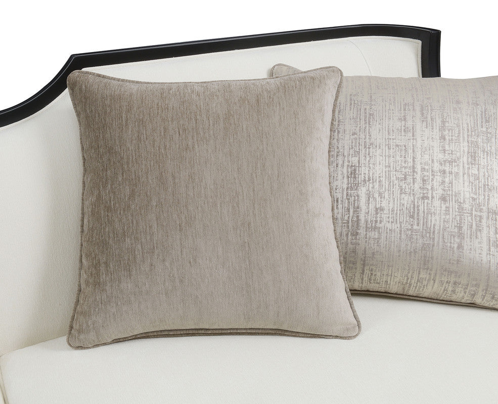 La Salle White Loveseat