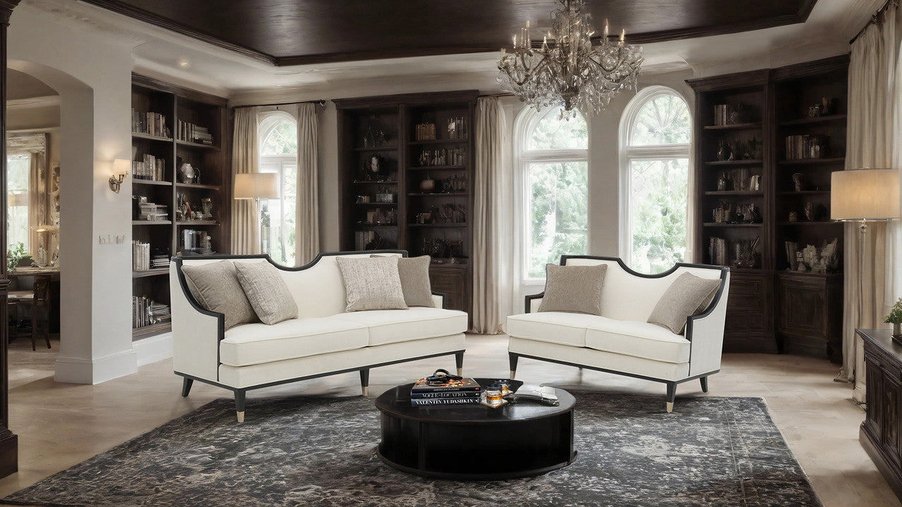 La Salle White Sofa