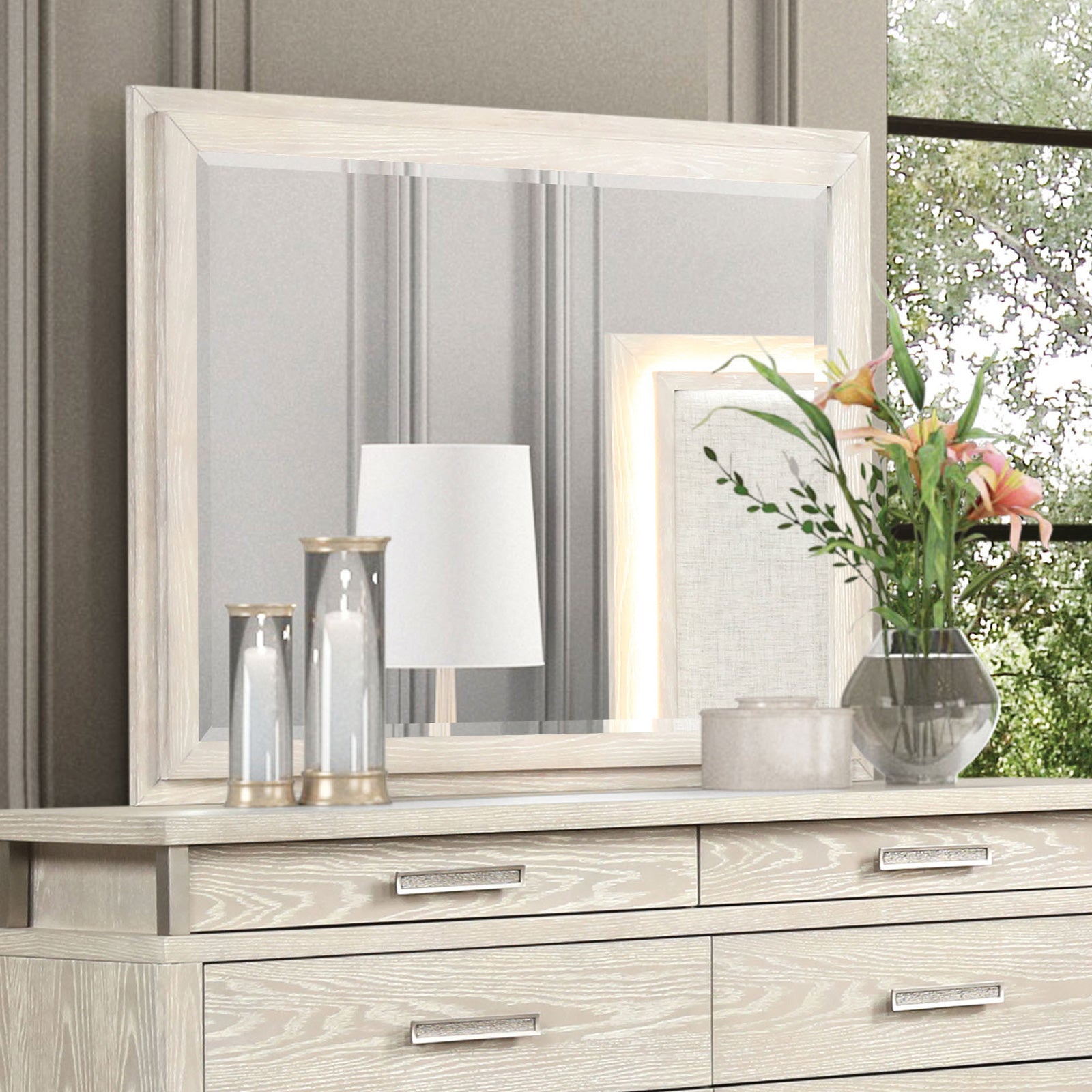 Lafayette Weathered Gray Queen 4 Piece Bedroom Set