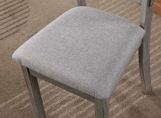 Laquila Gray Side Chair (Set of 2)