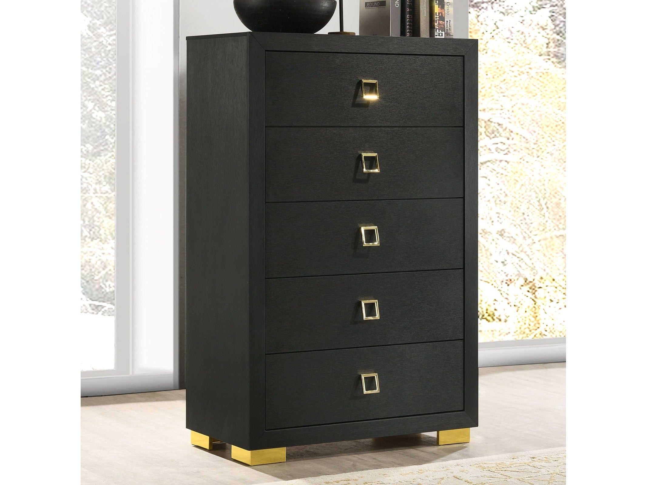 Latimer Black Chest