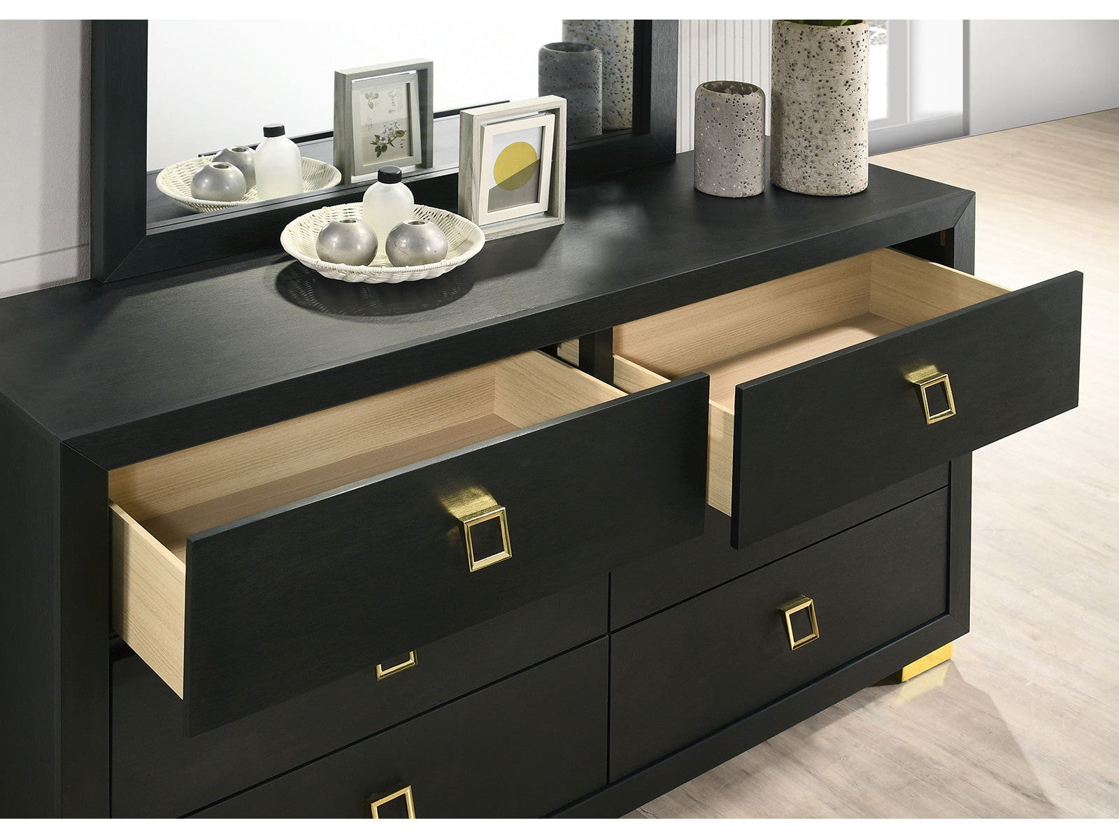 Latimer Black Dresser