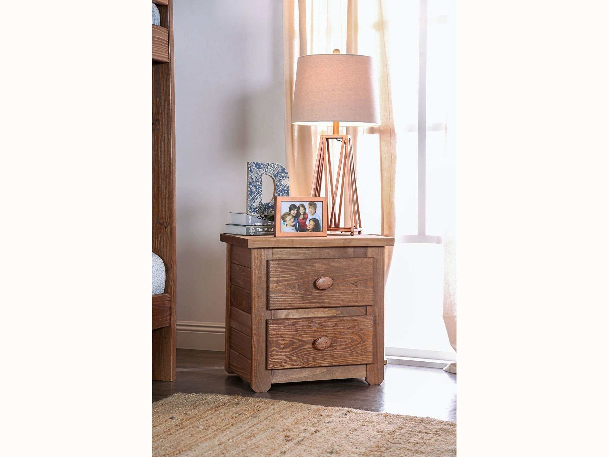 Lea Mahogany Nightstand