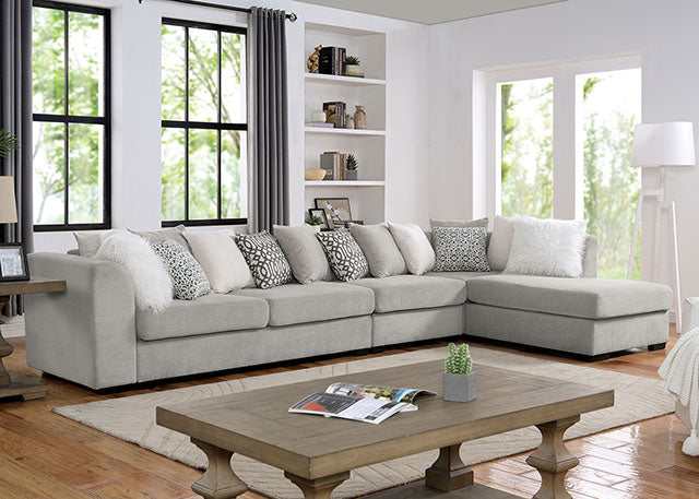 Leandra Light Gray Chair