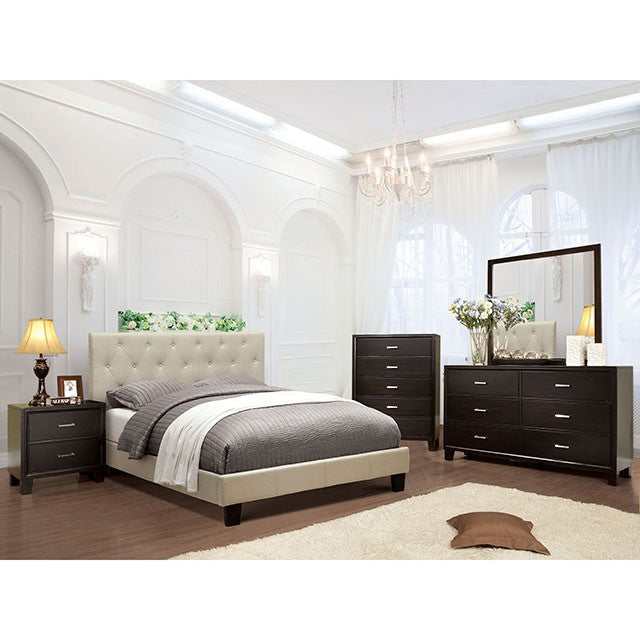 Leeroy Ivory Eastern King Bed