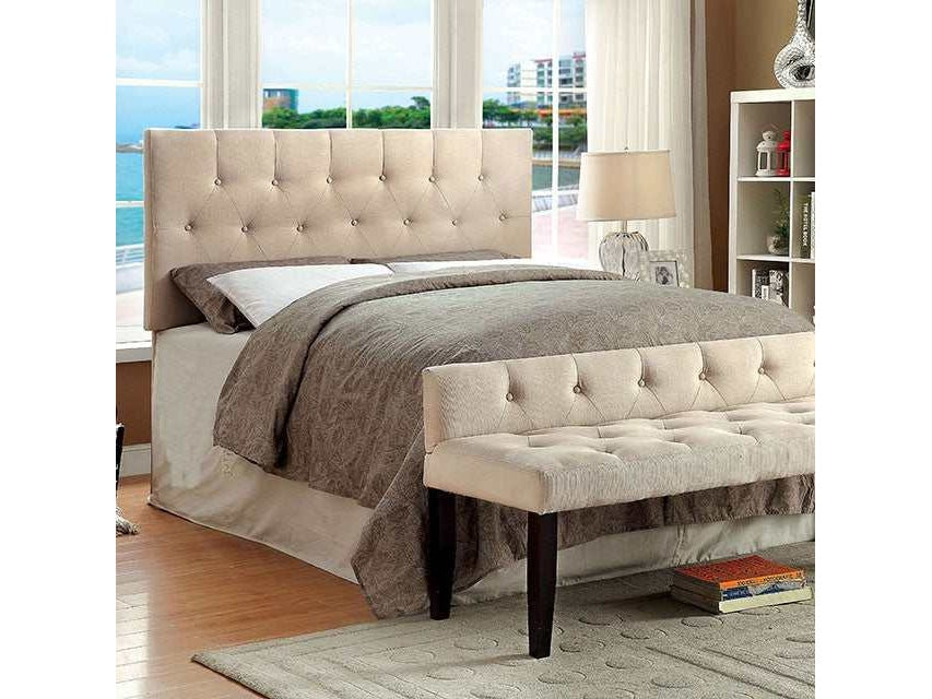 Leeroy Ivory Queen/Full Headboard