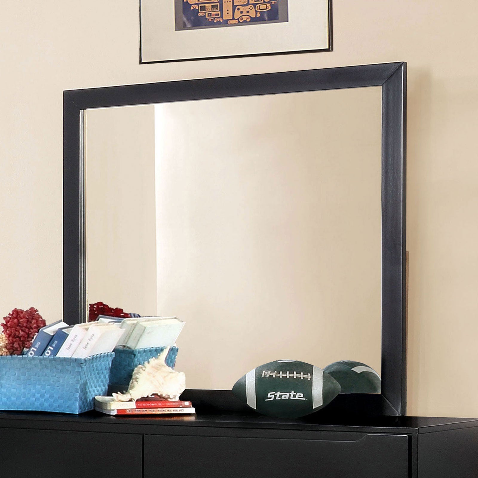 Lennart Black 4 Pc. Twin Bedroom Set