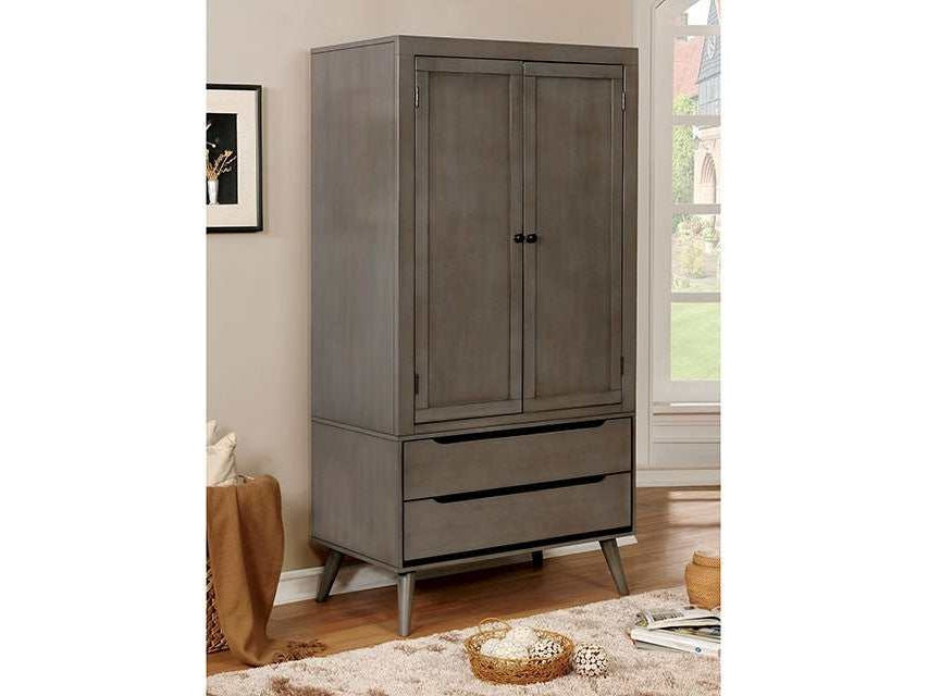 Lennart Gray Armoire